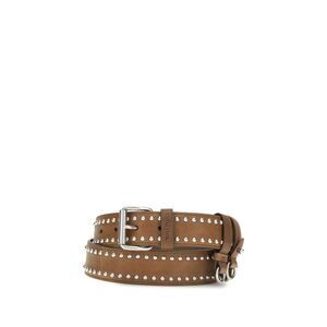 Miu Miu Brown Suede Leather Regular Women's Belt